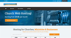 Desktop Screenshot of hostingchristians.com