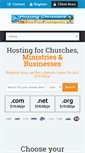 Mobile Screenshot of hostingchristians.com